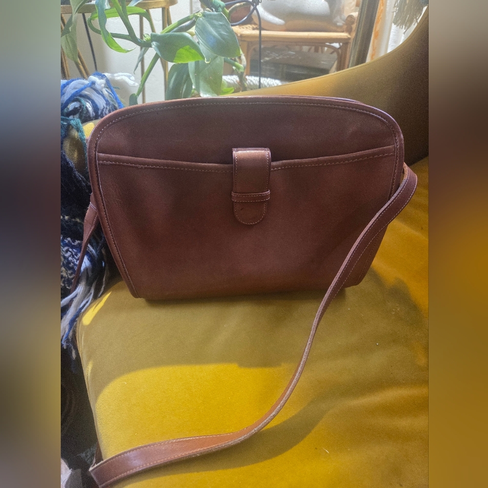 Vintage Coach Brighton British Tan handbag
